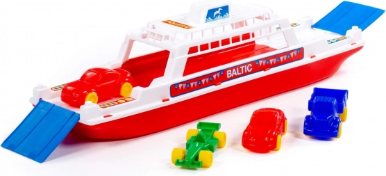 Пластов ферибот BALTIC с 4 мини колички