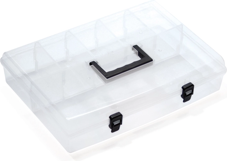 Prosperplast Plastic Organizer with Transparent Lid