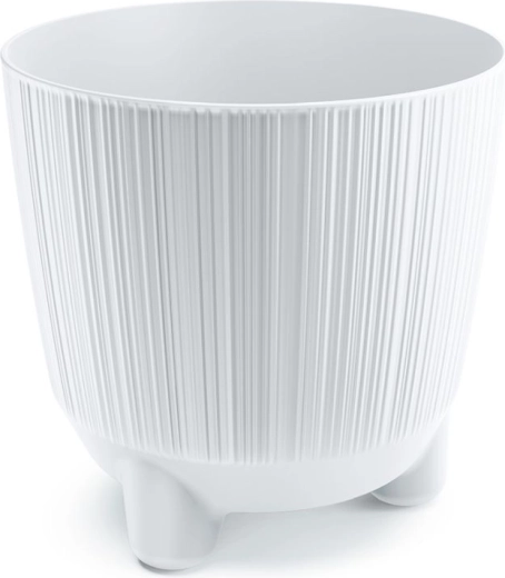 Ryfo N planter with legs 19.5 cm white