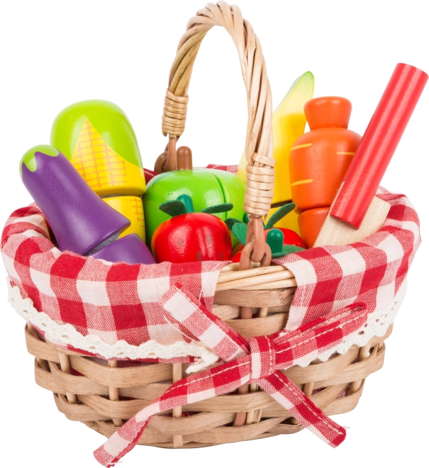 Пазарска кошница със зеленчуци SMALL FOOT