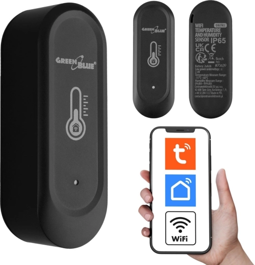 Външен Wi‑Fi сензор за температура и влажност GreenBlue