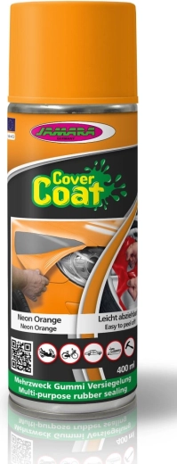 Cover Coat неоново оранжев спрей с течна гума 400 ml