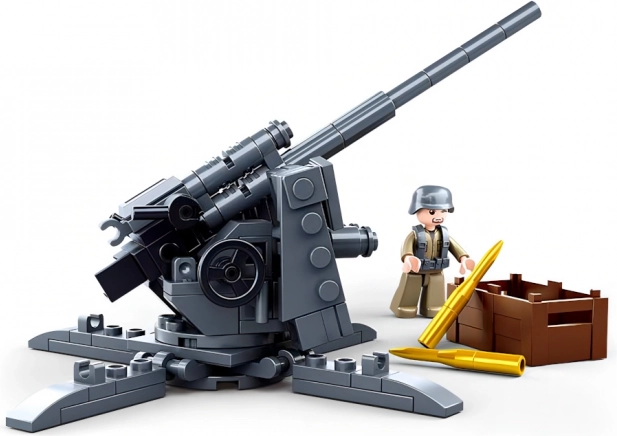 Sluban Army WW2 M38-B0852 Противовъздушен оръдие