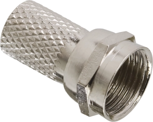 Premium F Connector with Thread for RG6 Cable
