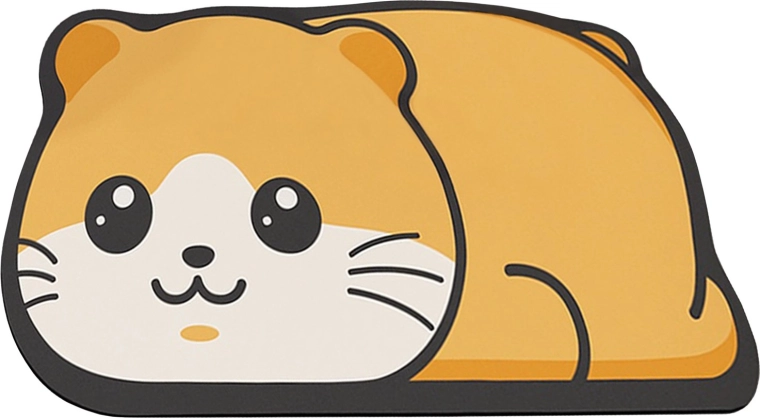 Бързосъхнеща диатомитна постелка за баня Bath-hamster 60 × 40 см