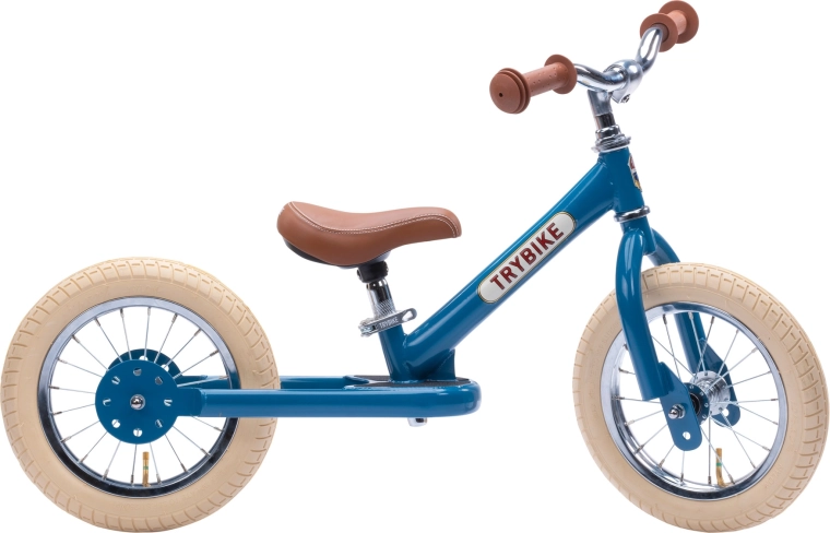Trybike синьо детско баланс колело