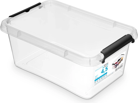 Simplestore кутия за съхранение с капак 29 × 20 × 12 см (4,5 л)