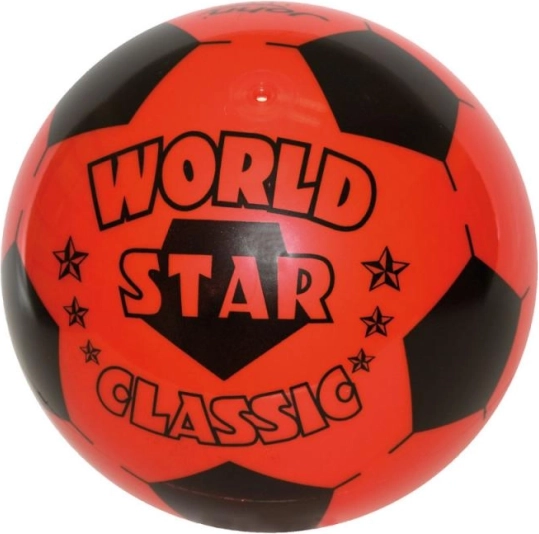 Пластмасова футболна топка WORLD STAR 220 mm