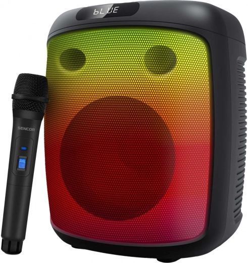 Partycon Base party speaker 100 W with wireless microphone