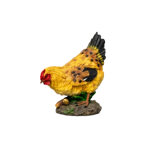 Decorative hen figure 21 × 12 × 23 cm