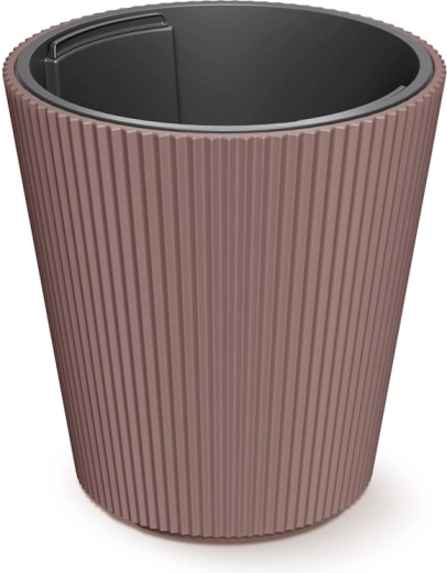 Milly Flower Pot with Insert 29.9 cm, Marsala