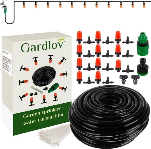 Градинска водна завеса с мъглуване – 10 м