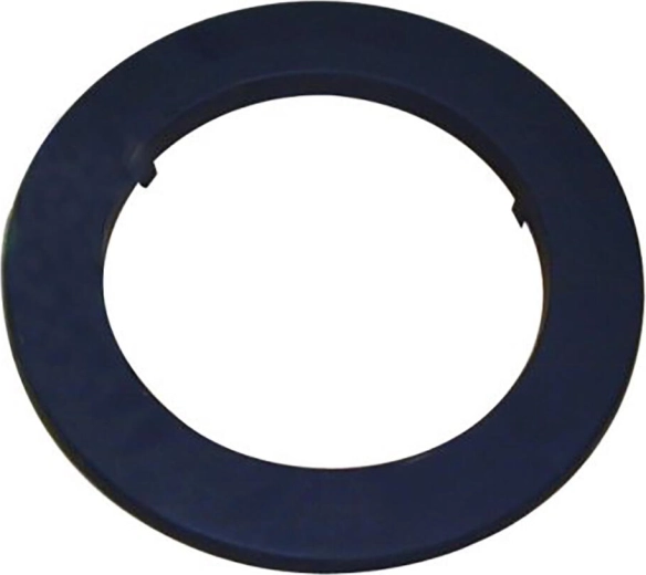 Димна розетка 125 mm, дебелина 1,0 mm, черна