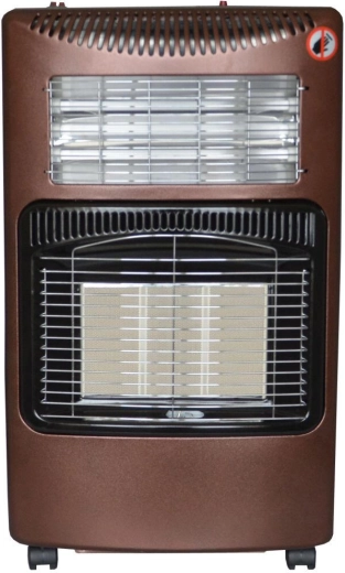 Portable combined heater for LPG and electricity KOMBI, 4.2 kW