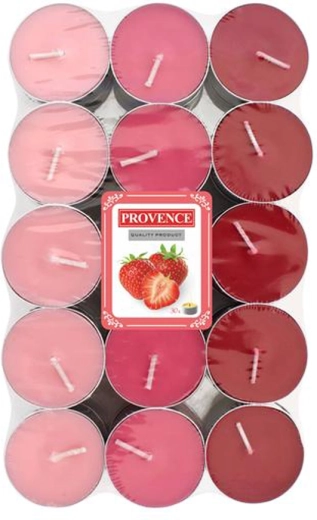 Чаени свещи PROVENCE ягода, 30 бр.