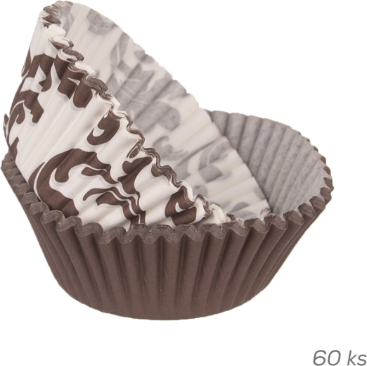 Paper pastry cups 2.5 cm mix 60 pcs