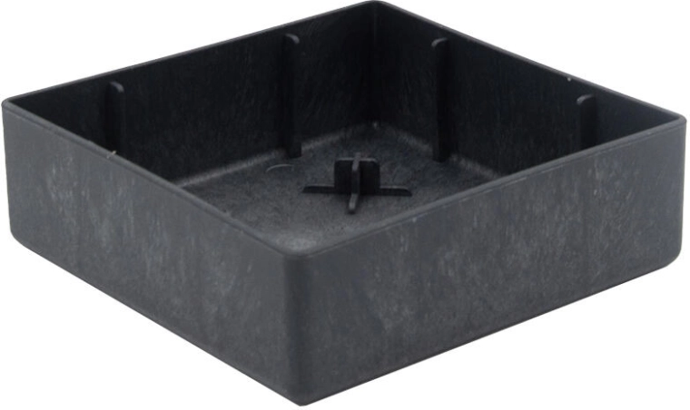 Купичка Flexi Element 13 × 13 × 4 см – пластмасова вложка за повдигнати лехи и саксии