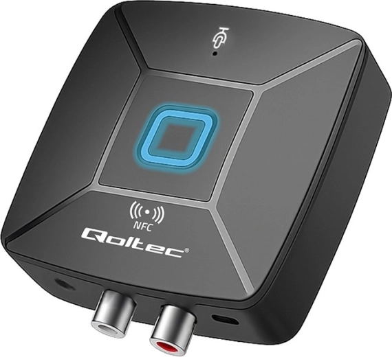 Безжичен аудио предавател и приемник Bluetooth 6.0 с NFC, RCA и 3,5 мм жак, с микрофон