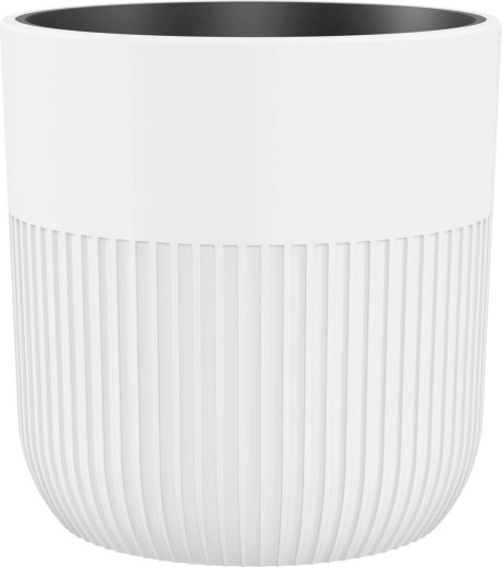 Luca Flower Pot 30 cm White with Insert