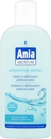 Amia Active Cleansing & Makeup Remover Facial Water 200 ml