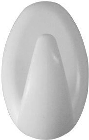 Self-adhesive hooks QF type 1, 2, 3 – plastic, 100 pcs