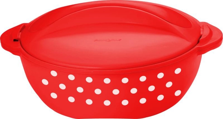 TORO Thermal Pot 2 l – red with white polka dots
