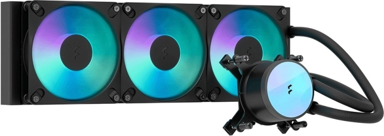 Водно охлаждане Radius 360 RGB black