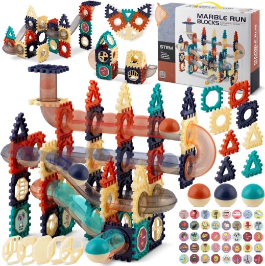 Ricokids конструктивен комплект с топчеста писта