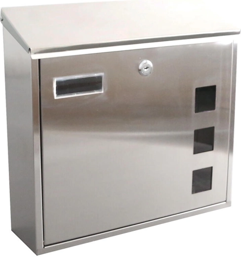 Неръждаема пощенска кутия 350 × 330 × 110 мм