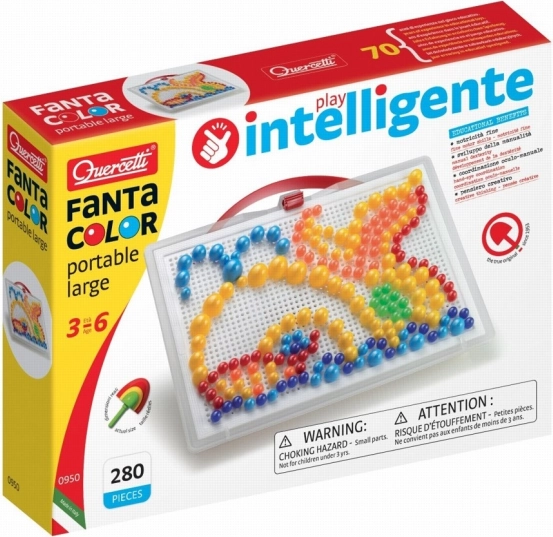 Quercetti FantaColor преносим комплект голям