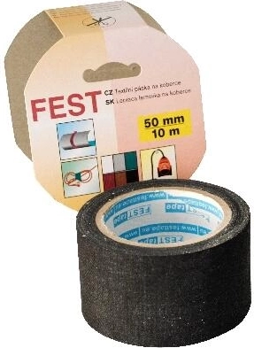 Textile carpet tape 50 mm × 10 m FEST TAPE, color mix