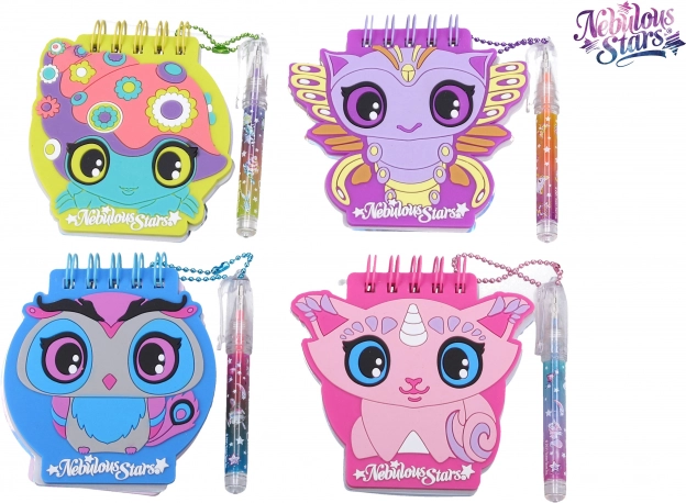 Nebulous Stars мини тефтер с химикал 9 см