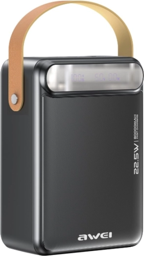 Awei P102K външна батерия 80000 mAh с бързо зареждане 22,5 W