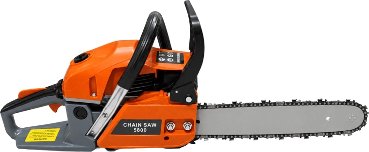Gasoline chainsaw for wood with guide bar - 1 piece