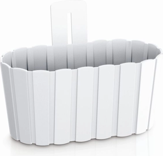 Boardee Wall Hanging Planter 27.4 cm White