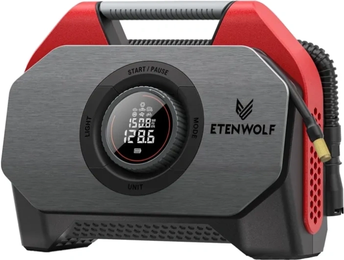Cordless Car Air Compressor Etenwolf S6 SE 11.03 bar Red