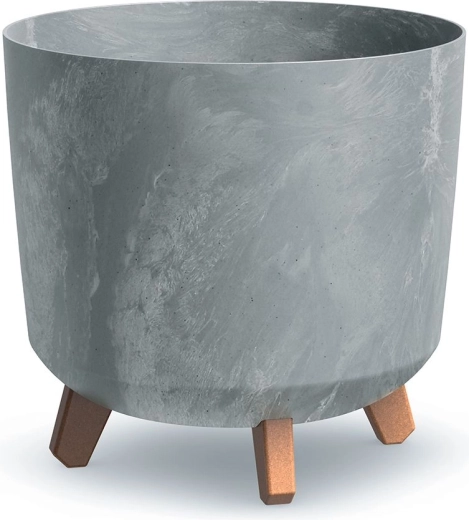 Gracia Tubus Planter, concrete effect, 29.8 cm, grey