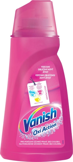 Vanish Oxi Action liquid stain remover for colored laundry 1 l
