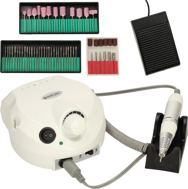 Електрическа фреза за нокти с аксесоари ND-2WH