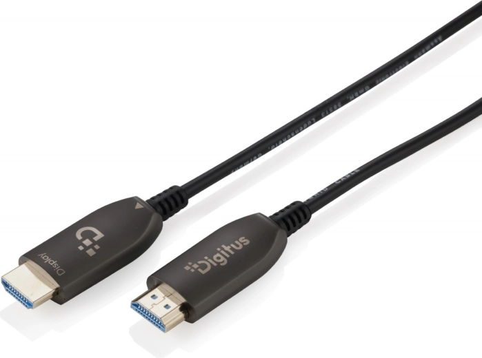 Хибриден активен оптичен HDMI кабел AOC HDMI-A (мъжки–мъжки) 2.1, 8K/60 Hz, 48 Gb/s, 20 м