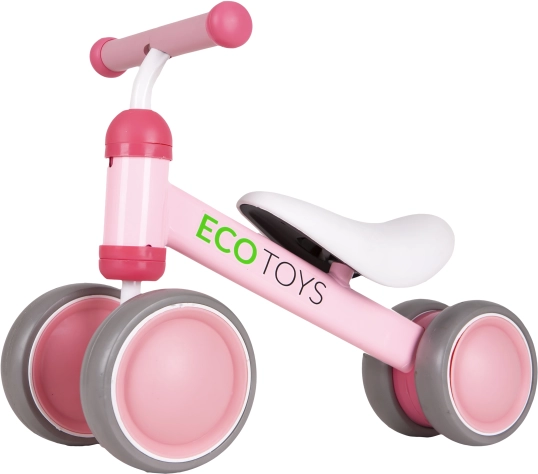 Розово колело за бутане за деца ECO TOYS