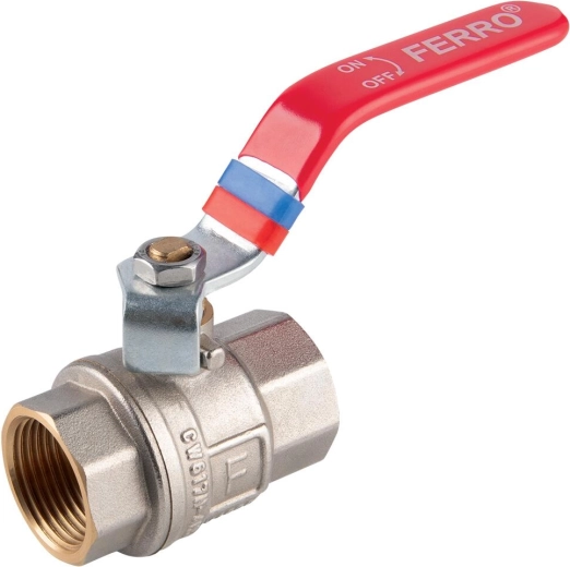 Full-bore ball valve with lever MM 1″