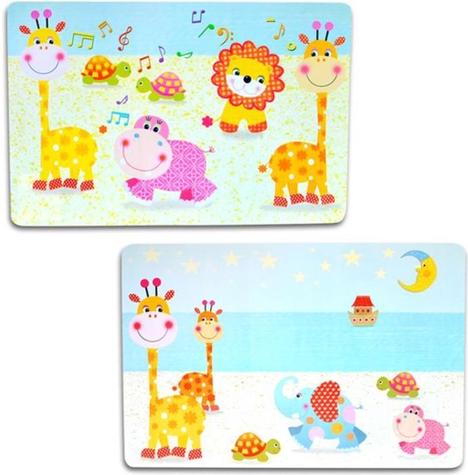 Children's Plastic Placemat TORO 28 × 43 cm, mix of designs