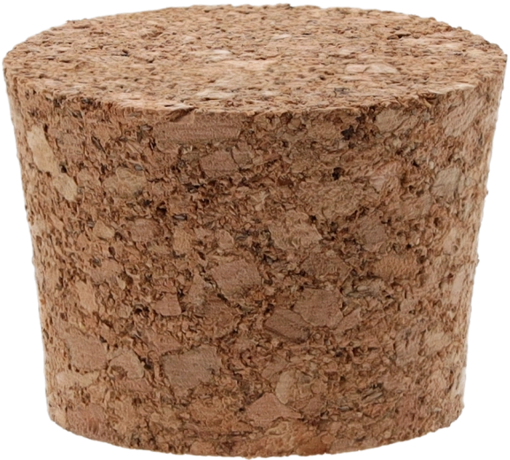 Eco-friendly natural cork 55 mm for 54 L demijohns, 1 pc