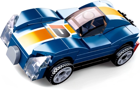 Sluban Навиващ се Син Спортен Автомобил