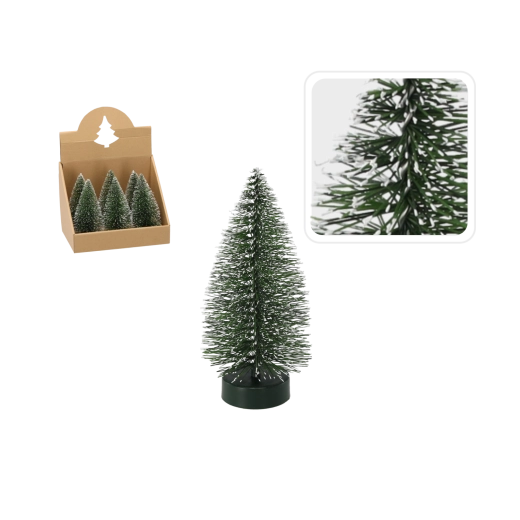 Mini green Christmas tree 18 cm - 1 piece