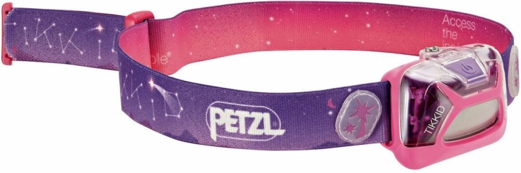 Kids Headlamp Petzl Tikkid Pink
