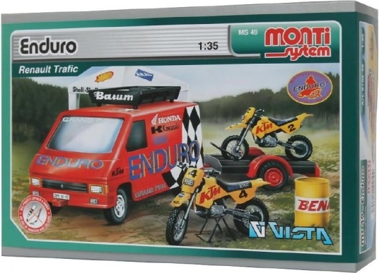Конструктор Monti System Enduro Renault Trafic