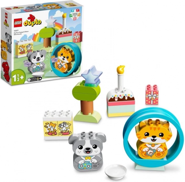 LEGO DUPLO My First Puppy and Kitten with Sounds