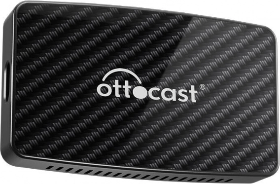 Ottocast 4-в-1 безжичен адаптер CarPlay/Android Auto (черен)